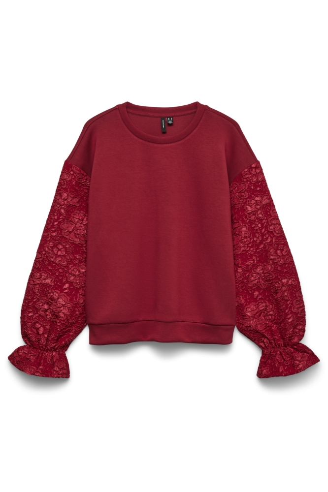 Vero Moda rode dames sweater | Vooraanzicht