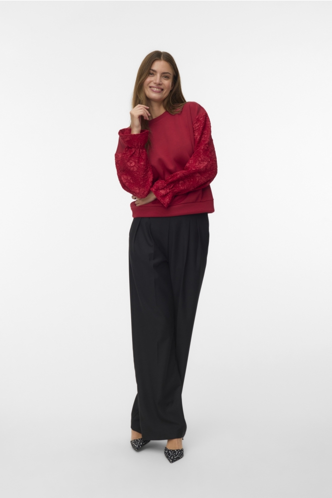 Vero Moda rode dames sweater | Model