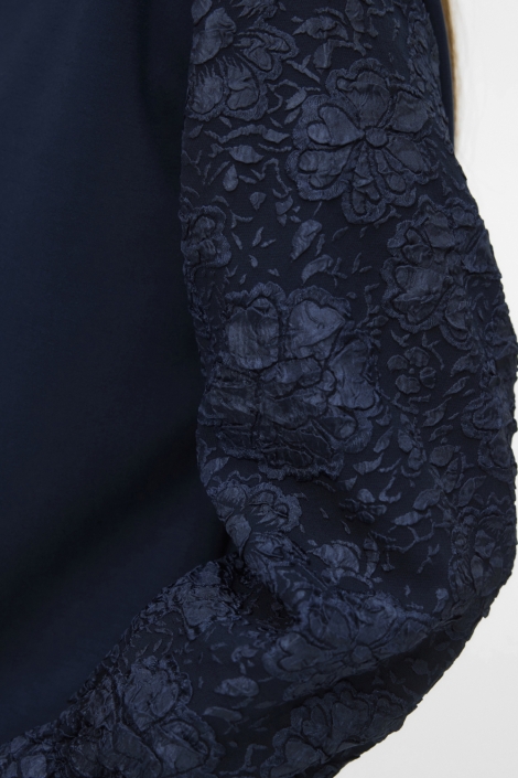 Vero Moda blauwe dames sweater | Close up