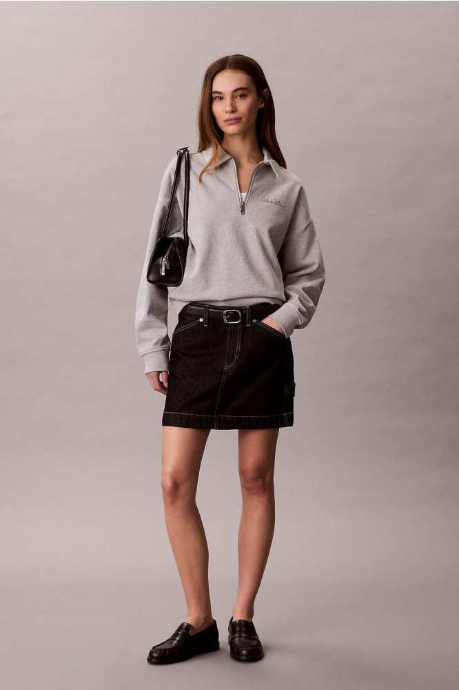 Calvin Klein grijze dames sweater | Model