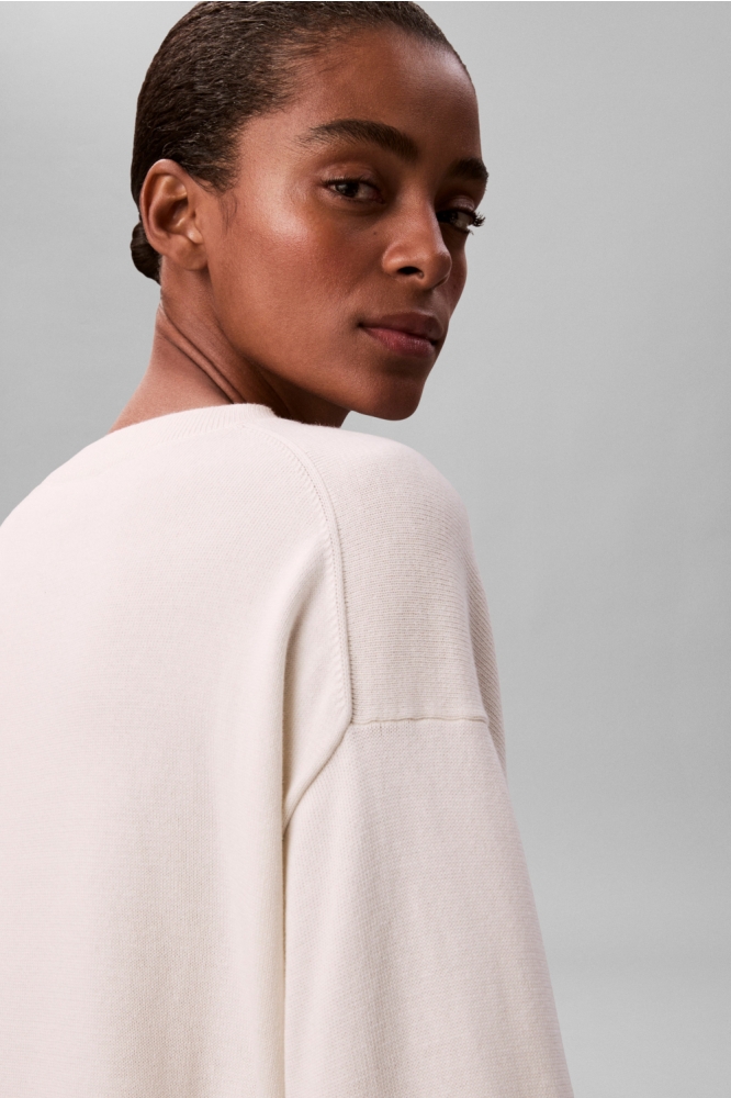 Calvin Klein beige dames trui | Close up