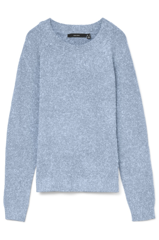 Vero Moda blauwe dames trui | Vooraanzicht