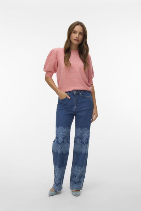 Vero Moda oranje dames trui | Model