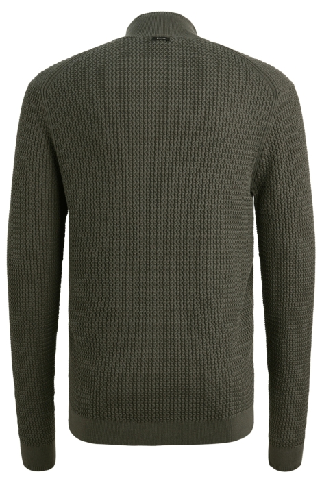 Vanguard groene heren vest | Achteraanzicht