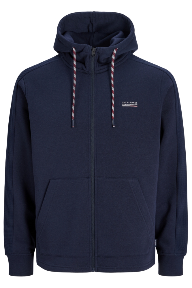 Jack & Jones blauwe heren vest | Vooraanzicht