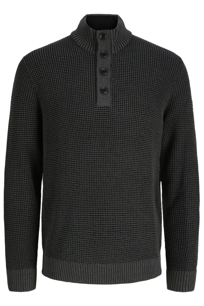 Jack & Jones zwarte heren trui | Vooraanzicht
