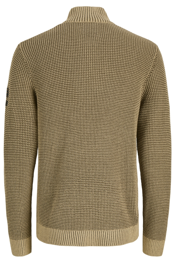 Jack & Jones camel heren trui | Achteraanzicht