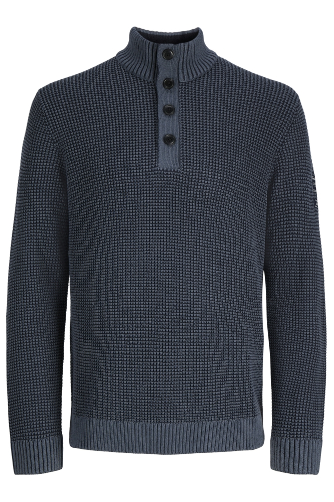 Jack & Jones blauwe heren trui | Vooraanzicht