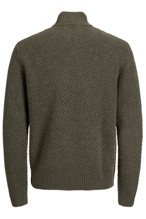 Jack & Jones groene heren trui | Achteraanzicht