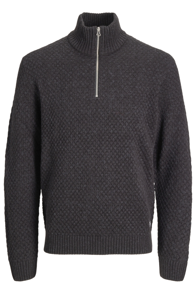 Jack & Jones grijze heren trui | Vooraanzicht