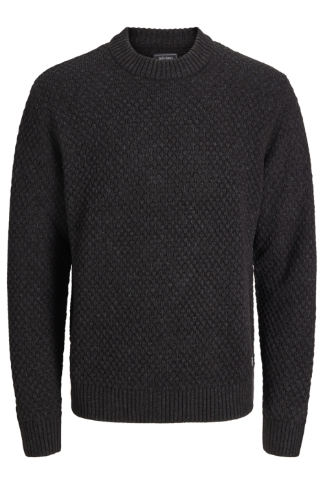 Jack & Jones grijze heren trui | Vooraanzicht
