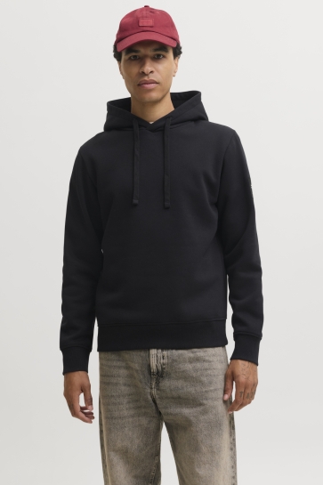 Jack & Jones jjcleveland sweat hood sn Zwart