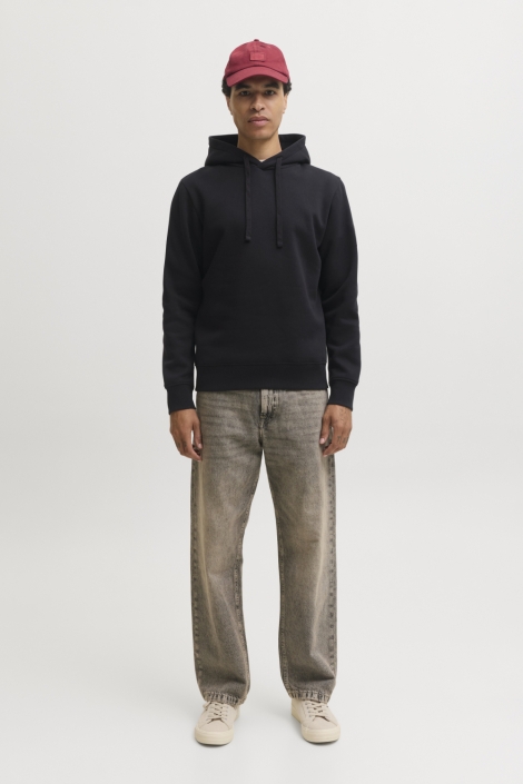 Jack & Jones zwarte heren sweater | Model