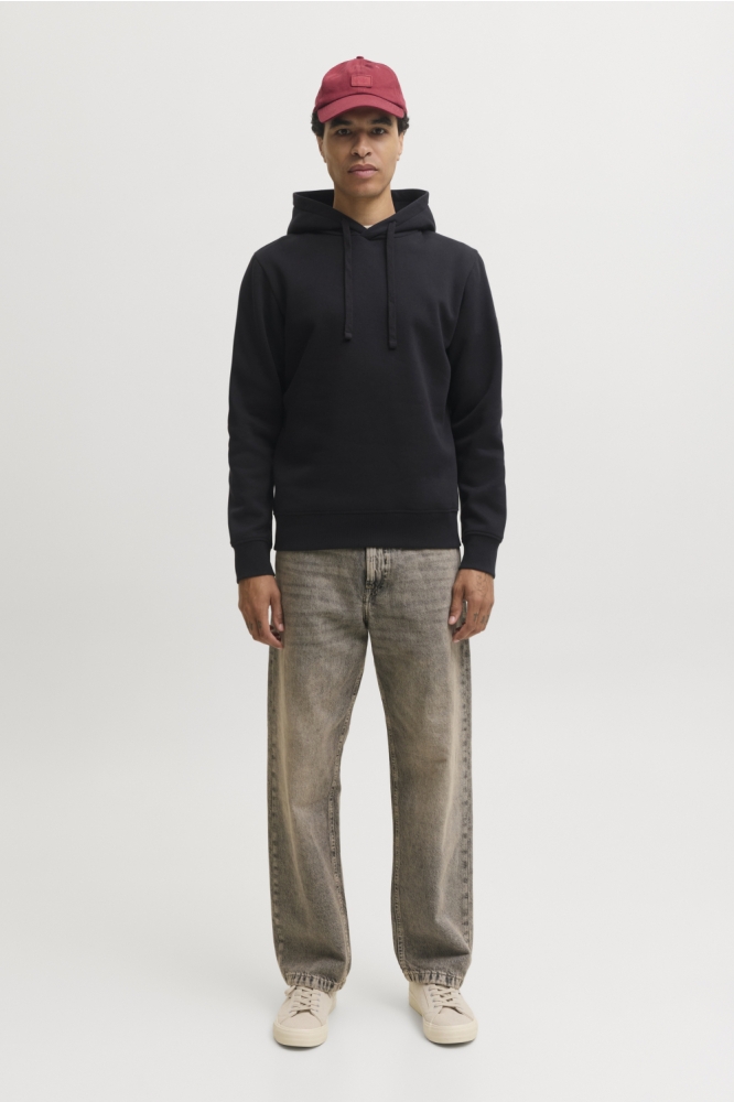 Jack & Jones zwarte heren sweater | Model