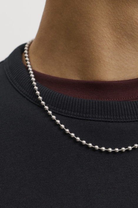 Jack & Jones zwarte heren sweater | Close up