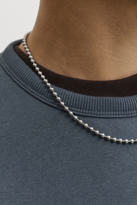 Jack & Jones blauwe heren sweater | Close up