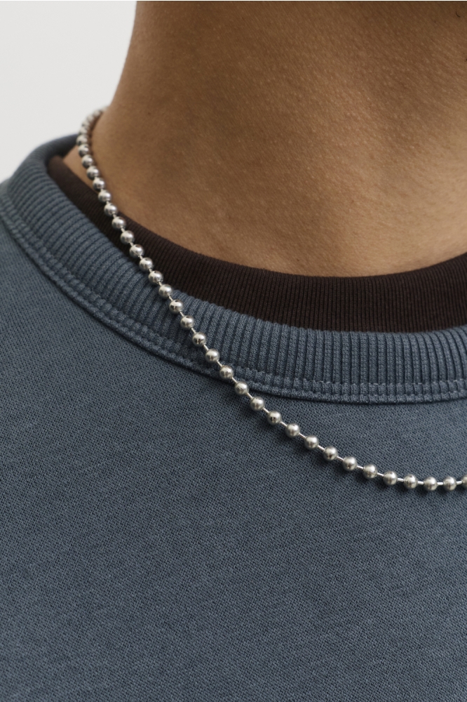 Jack & Jones blauwe heren sweater | Close up