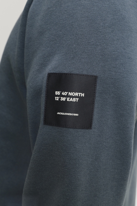 Jack & Jones blauwe heren sweater | Kleurstaal