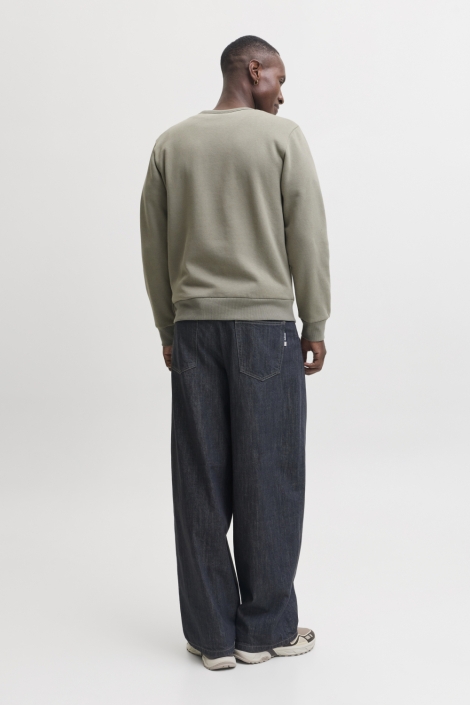 Jack & Jones groene heren sweater | Model