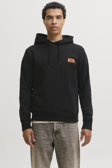 Jack & Jones zwarte heren sweater | Model