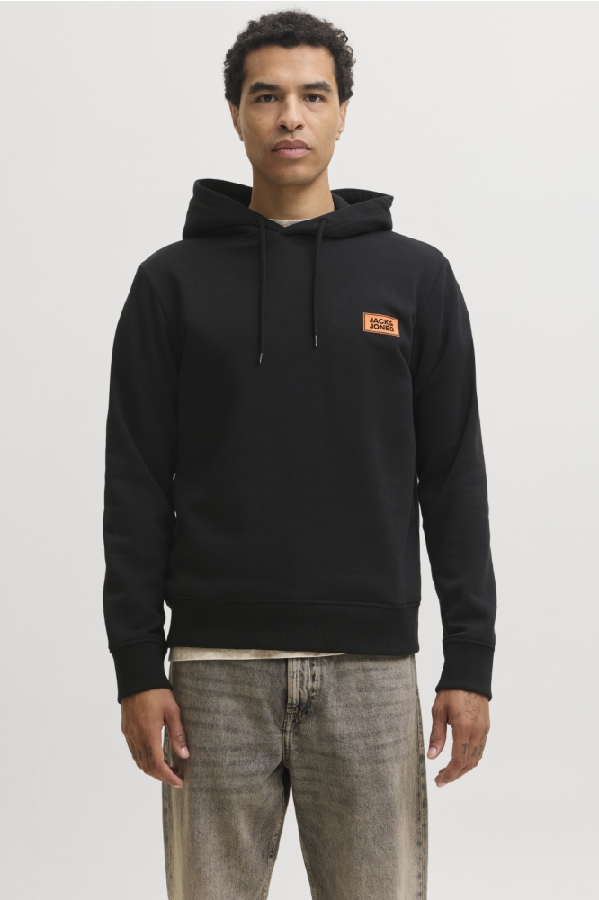 Jack & Jones zwarte heren sweater | Model