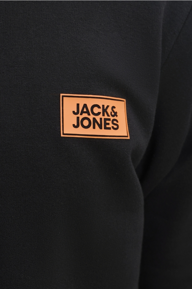 Jack & Jones zwarte heren sweater | Kleurstaal