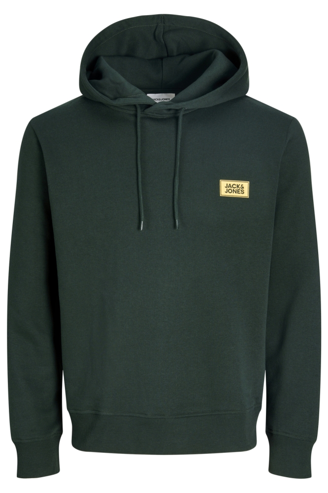 Jack & Jones groene heren sweater | Vooraanzicht