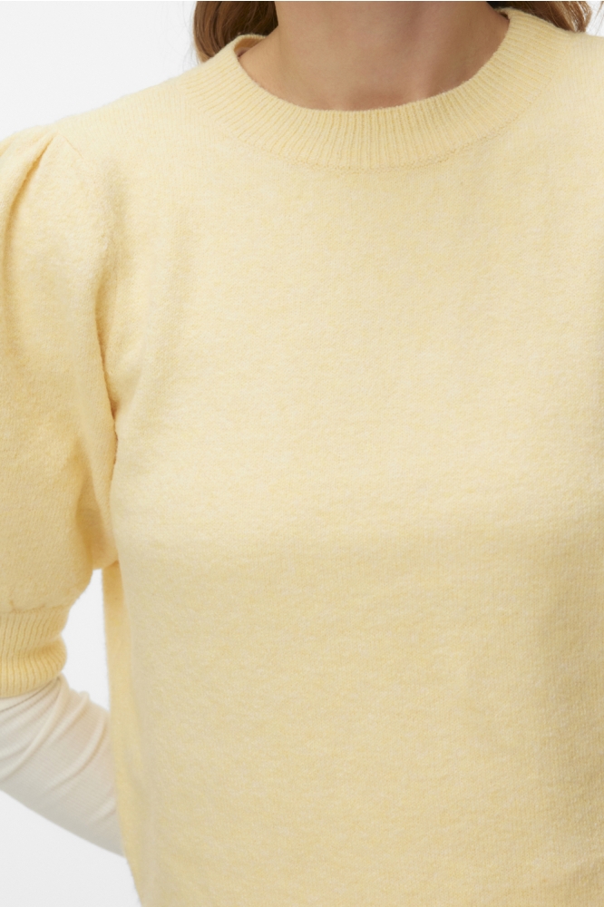 Vero Moda gele dames trui | Close up