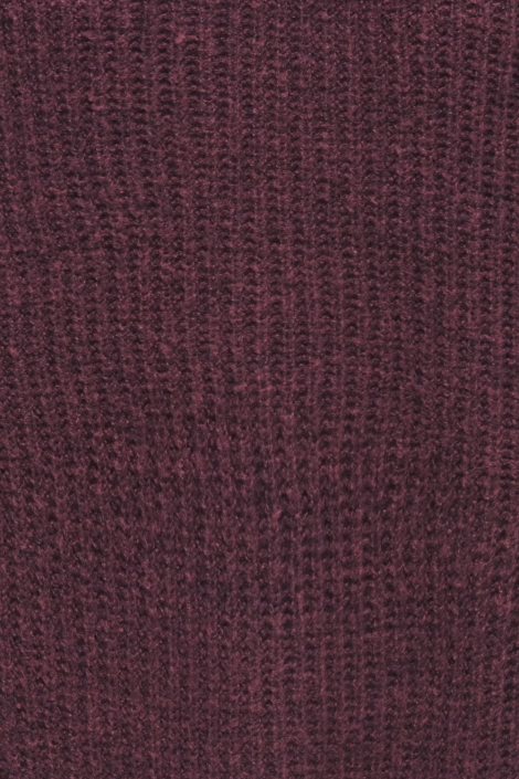 Jacqueline de Yong bordeaux dames trui | Close up