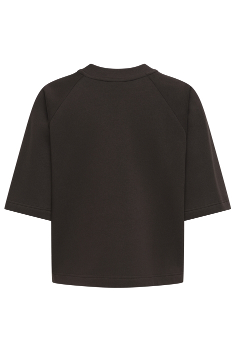 Jacqueline de Yong bruine dames sweater | Achteraanzicht