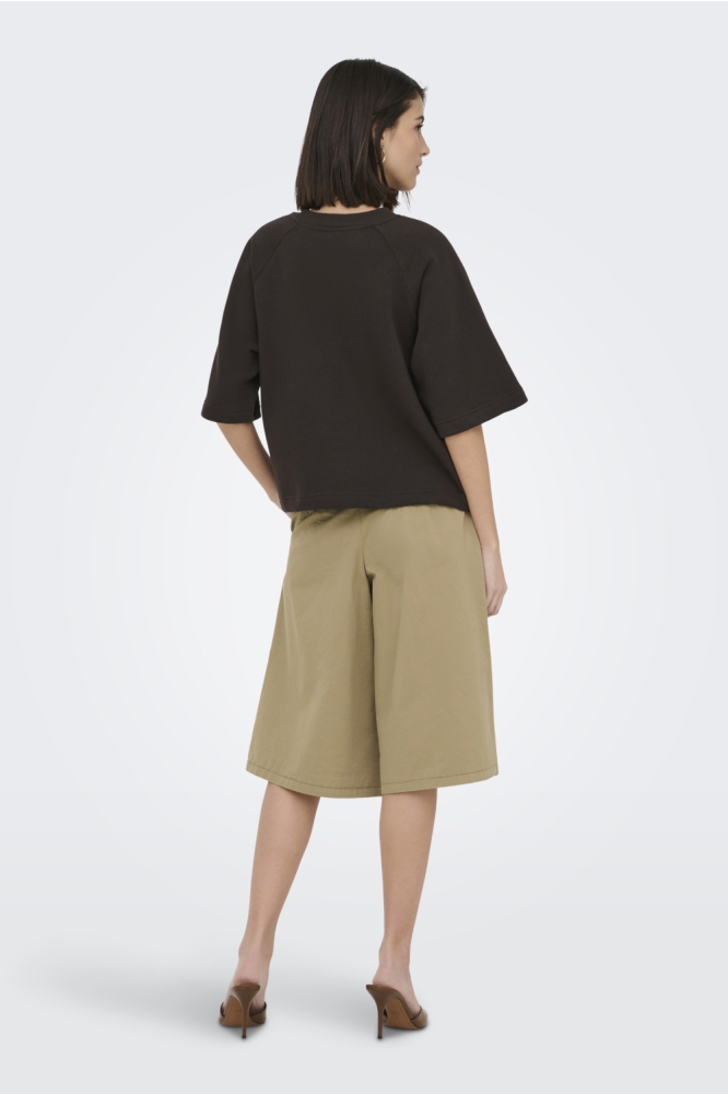 Jacqueline de Yong bruine dames sweater | Model