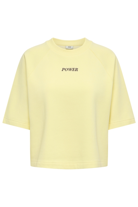 Jacqueline de Yong gele dames sweater | Vooraanzicht