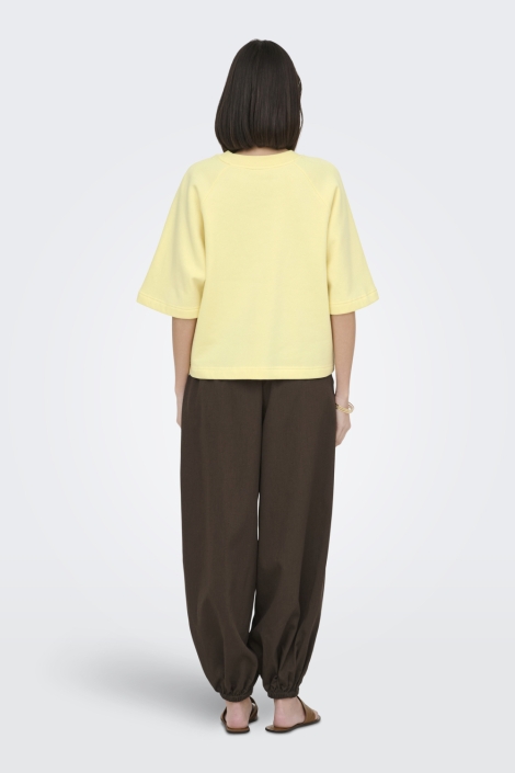 Jacqueline de Yong gele dames sweater | Model