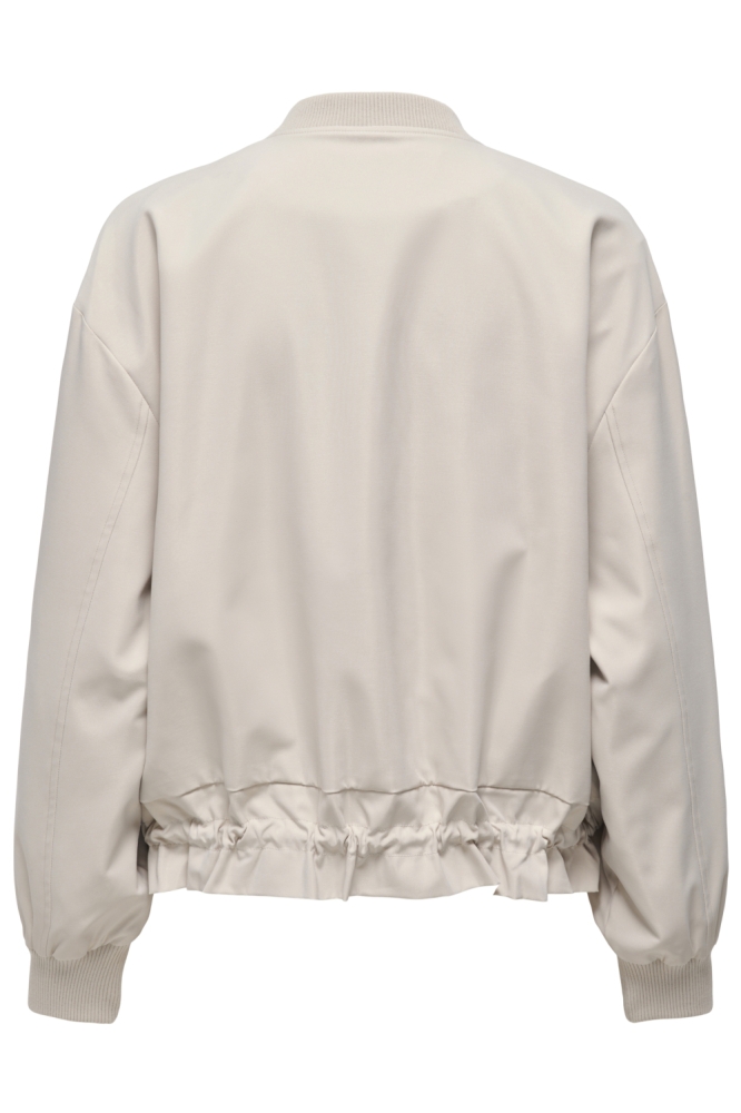 Only beige dames jas | Achteraanzicht