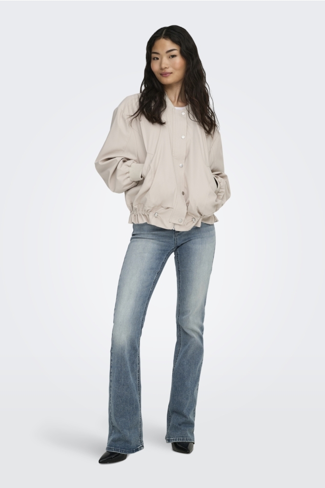 Only beige dames jas | Model