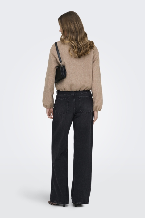 Only camel dames jas | Model achteraanzicht