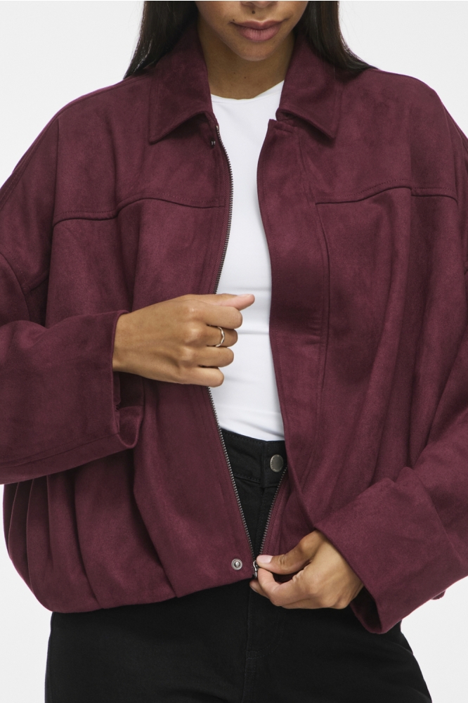 Vila bordeaux dames jas |