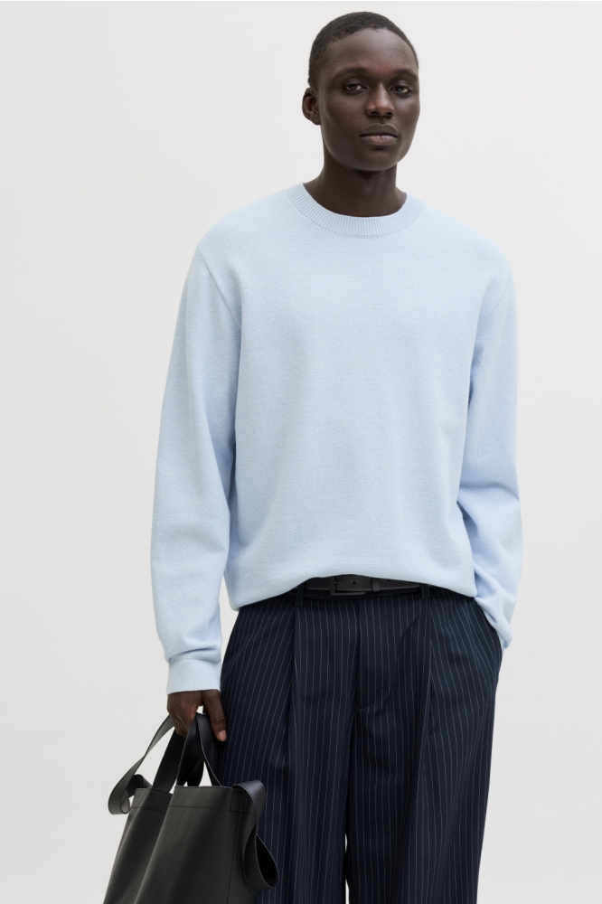 Jack & Jones blauwe heren trui | Model