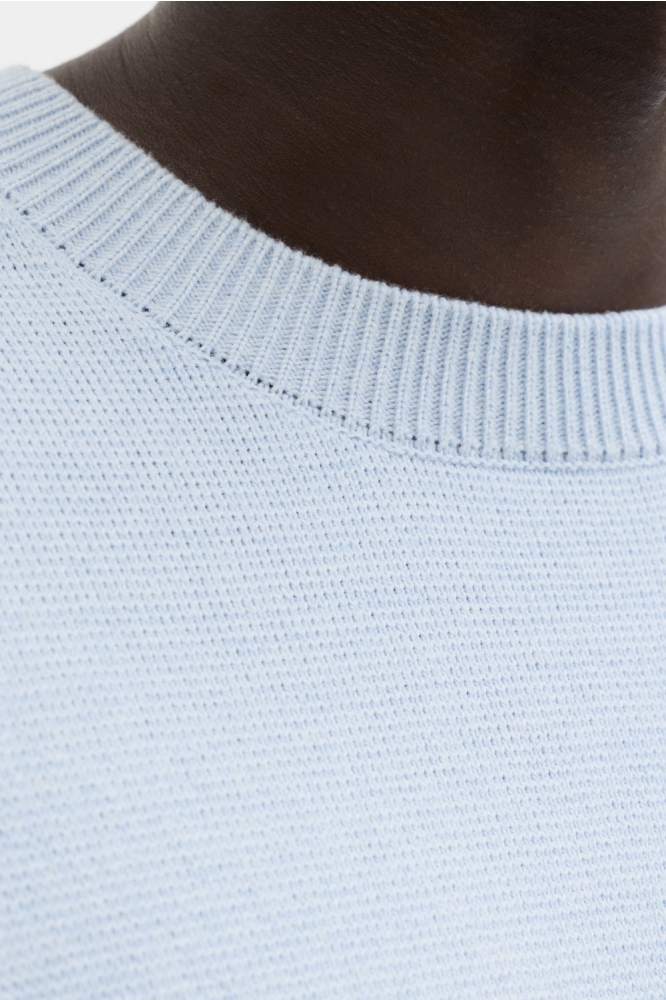 Jack & Jones blauwe heren trui | Close up