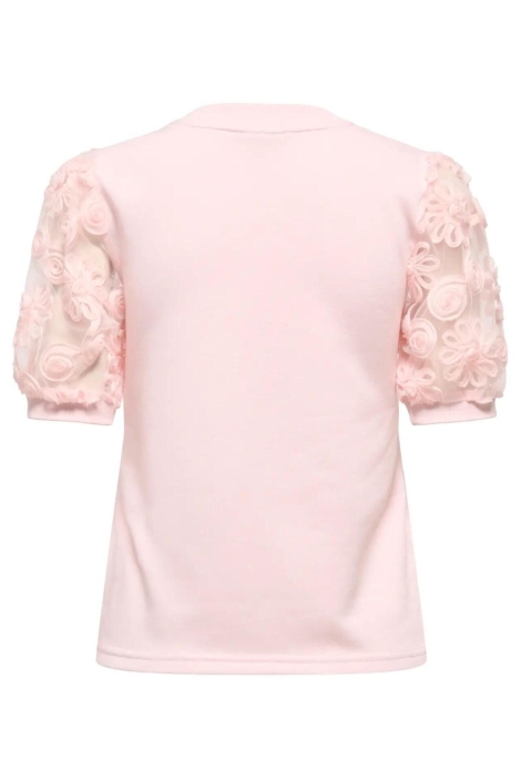 Jacqueline de Yong roze dames sweater | Achteraanzicht