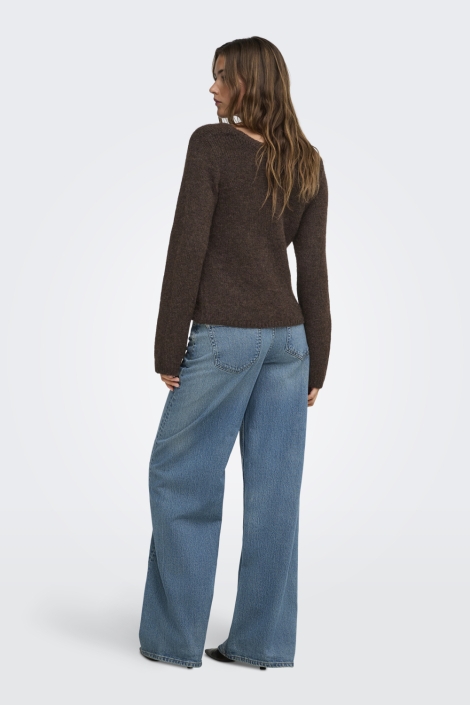 Only bruine dames trui | Model