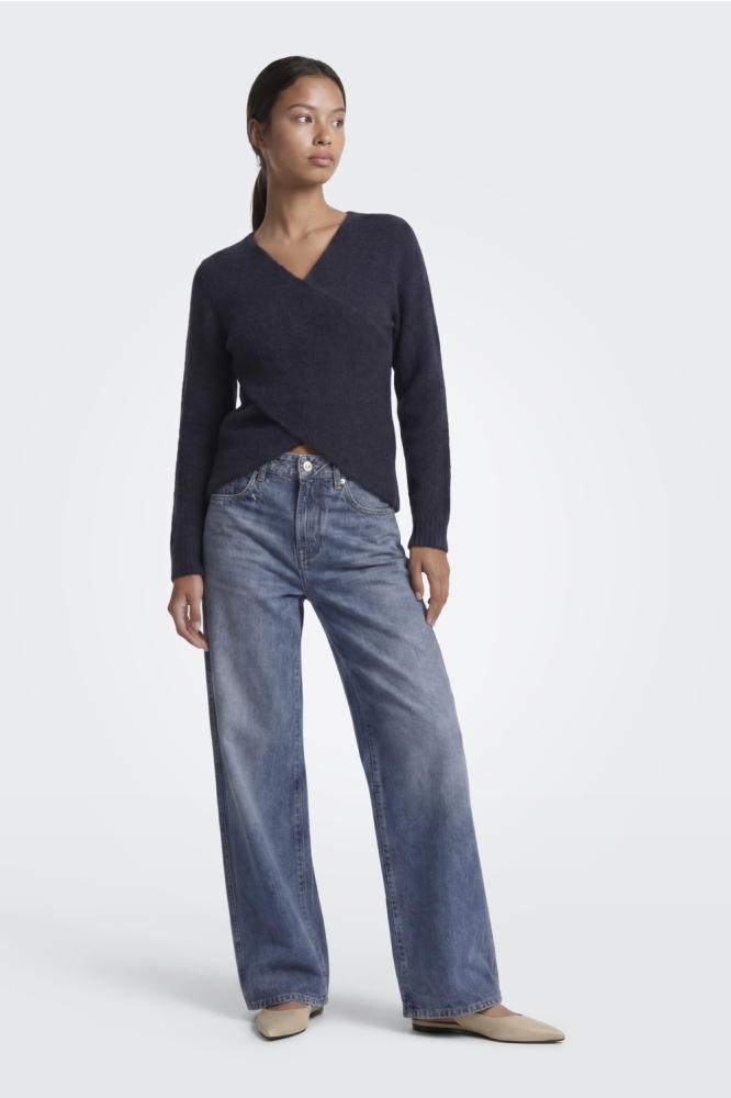 Only blauwe dames trui | Model