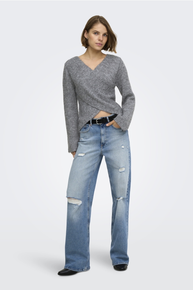 Only grijze dames trui | Model