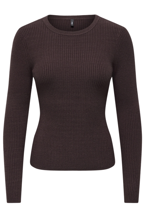 Only bordeaux dames trui | Vooraanzicht