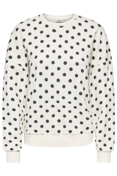Only witte dames sweater | Vooraanzicht