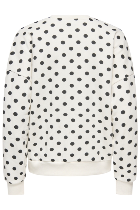 Only witte dames sweater | Achteraanzicht