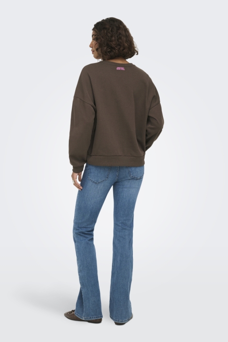 Only bruine dames sweater | Model