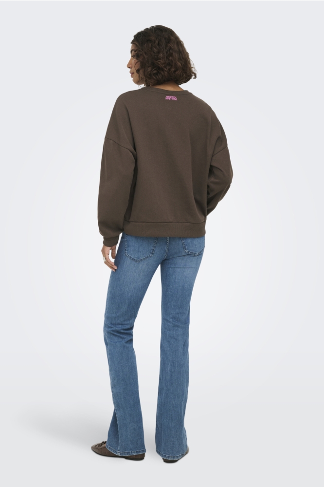 Only bruine dames sweater | Model