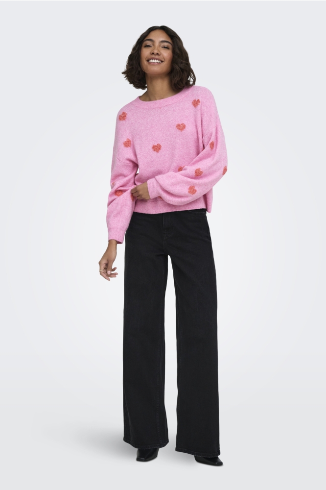 Only roze dames trui | Model