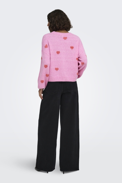 Only roze dames trui | Model